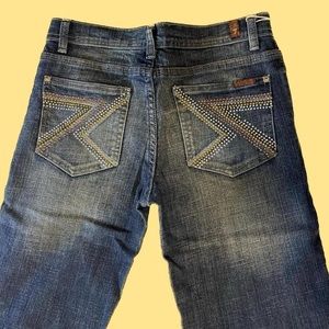7 For All Mankind Low Rise Jeans